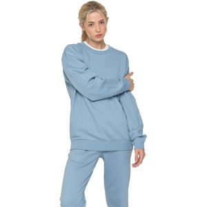 Enzo Oversized damessweatshirt - Blauw