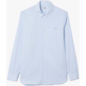 Lacoste, Heren, Overhemden, Blauw, Maat: M Katoen,