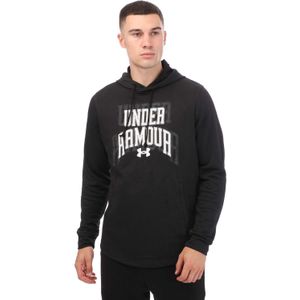 Under Armour Heren Rival Graphic French Terry Hoodie (Zwart)