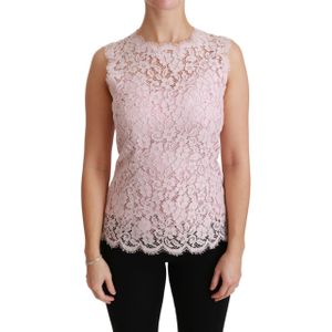 Dolce & Gabbana - Mouwloze Top - Roze