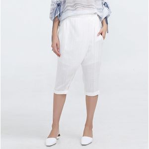 Capri Broeken - Satijnen Trim - Op Maat Gemaakte Broek