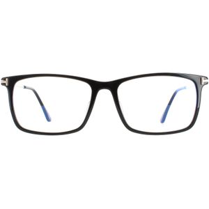 Tom Ford - FT5758FB - Bril - Glanzend Zwart - Mannen