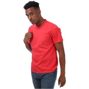 Levi's Easy T-shirt Met Zakje - Rood - Heren - Maat M