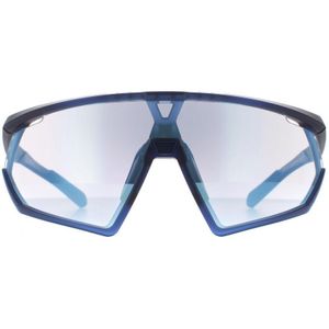 Adidas SP0001 91V Frosted Dark Blue Vario Azure Mirror Blue Zonnebril Zonnebrillen -  Blauw | Sunglasses
