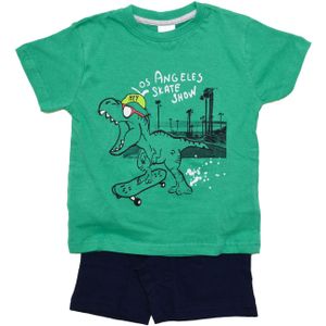 Zomerse pyjama met korte mouwen 22117008 jongen
