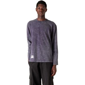 Mizuno Heren Sportstyle T-shirt met lange mouwen (Paars)
