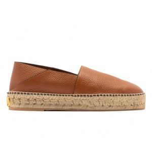 Valentino Garavani - Bruine Leren Espadrilles - Heren