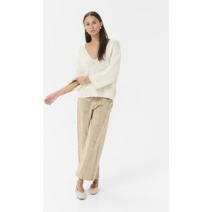 Pullover - Regular Fit - 3/4 Mouwen - Grijs - 60% Katoen, 40% Polyester (Gerecycled)