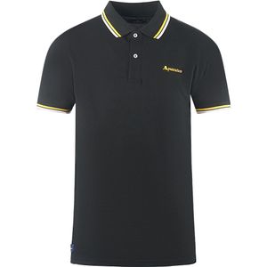 Aquascutum - Twin Tipped Collar - Poloshirt - Zwart - 100% Katoen