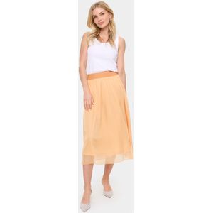 Saint Tropez - Coral SZ - Midi-rok - Beige - A-lijn