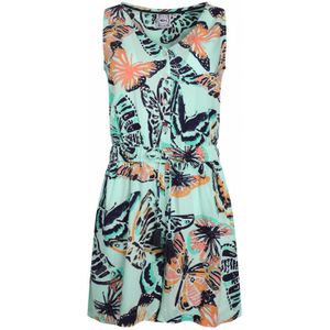 Weird Fish Dames/Dames Mare Gedrukt Playsuit (Zeeschuim)