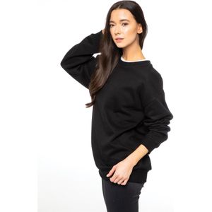Enzo - Oversized Sweatshirt - Dames - Geborduurd - Ronde Hals - Lange Mouwen