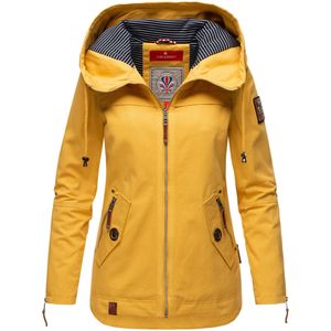 Navahoo Dames Tussenjas Wekoo – Lichte Katoenen Jas met Capuchon