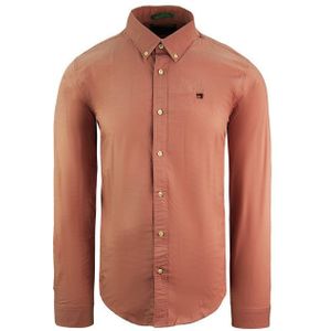 Scotch & Soda - Regular Fit Oxford - Overhemd - Roze - Lange Mouw