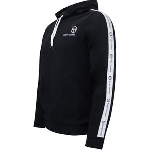 Sergio Tacchini - Devok Taped Hoodie - Zwart - Trui