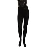 Dolce & Gabbana Zwarte wollen stretch panty kousen voor dames
