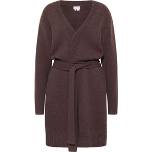 RISA gebreid lang vest teylon