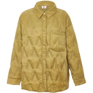 Mymo - Gewatteerde Jas - Geel - Dames