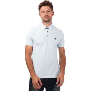 Timberland - Oxford - Poloshirt - Blauw - Korte Mouwen