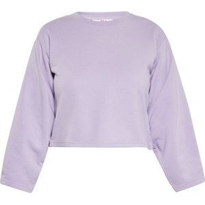 Mymo - Sweatshirt - Lavendel - Crop - Dames