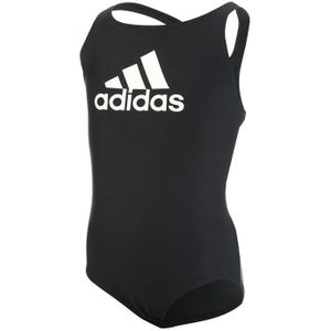 Girl's adidas Infant Badge Of Sport Swimsuit in Black