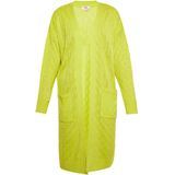 myMo - Vest - Kalk - Kabelgebreid - Tweewegritssluiting