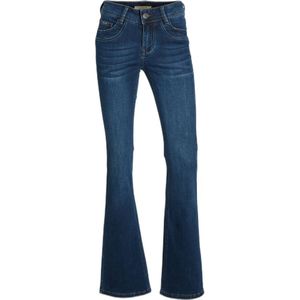 Il Dolce High Waist Bootcut Jeans Roxy Medium Blue - Maat 36 (Taille)