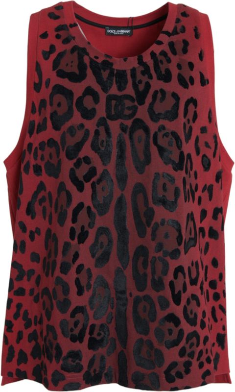 Leopardprint Tanktop Tsh85085