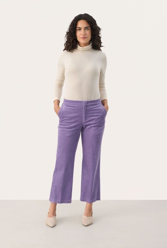 Casual broek Classic fit Chalk Violet violet