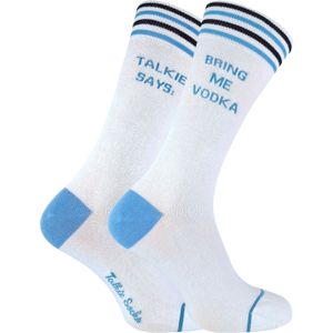 Nieuwigheid voor heren Bring Me Beer & Vodka katoenen sokken - Breng Me Wodka
