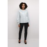 Kaffe - Blouse 'Enya' - Lichtblauw - Wijde Blouse
