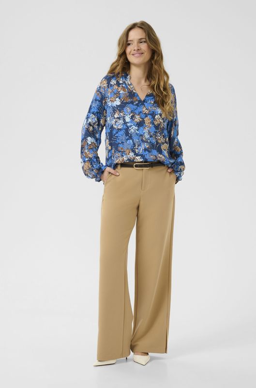 Blouse met lange mouwen CUmadi Relaxed fit blue multi