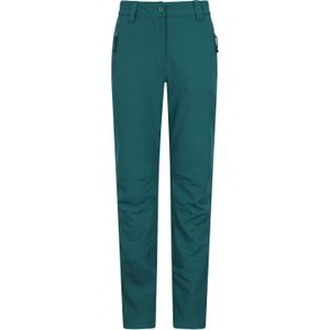 Mountain Warehouse Dames/Dames Arctic II Stretch Fleece gevoerde Reguliere Broek (Donkergroen)