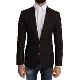 Dolce & Gabbana - Sicilia - Blazerjas - Bruin - 100% Wol
