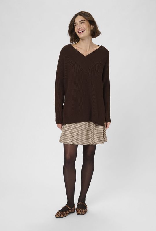 Pullover CUolivia Pullover Oversize fit brown
