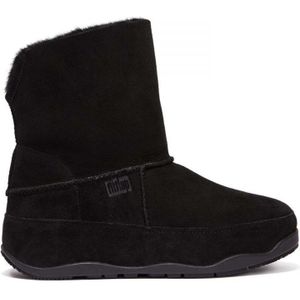 Women's Fit Flop Original Mukluk Shorty Shearling Boots in Black