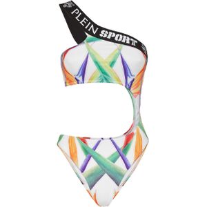 Plein Sport - Monokini - Floral Print - Comfort - Sneldrogend Lycra®