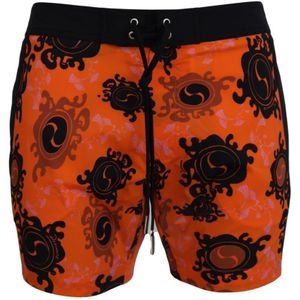 Bedrukte strandkleding shorts