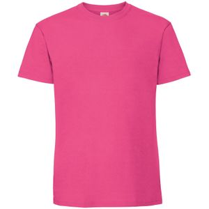 Fruit Of The Loom - Ringgesponnen Premium T-shirt - Fuchsia