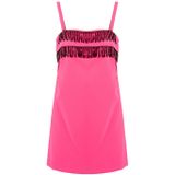 Pinko - Kleedje - Roze - Mini-jurk met Fijne Bandjes
