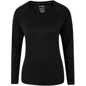 Mountain Warehouse Dames/Dames Endurance Top met lange mouwen (Zwart)