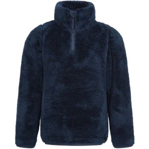Mountain Warehouse Kinder/Kids Teddy Half Zip Fleece Top (Marine)