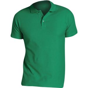 SOLS Heren Zomer II Pique Poloshirt met korte mouwen (Bosgroen)