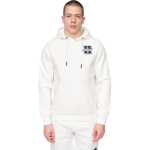 Henleys Heren Aitchen Hoodie (Gebroken wit)