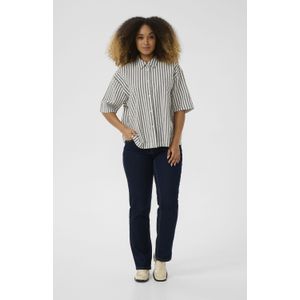 Overhemd Relaxed fit Black/White Stripe black white