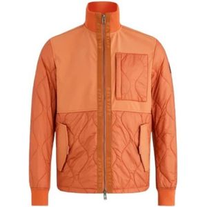 Belstaff Amber Orange Sector Overshirt Jacket
