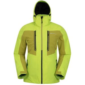 Mountain Warehouse Heren Phase Extreme Waterdichte Ski jas (Groen)