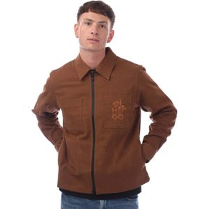Hugo Boss - Evalom - Overshirt - Bruin - Corduroy