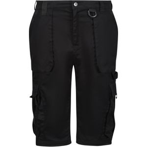 Regatta Heren Pro Utility Cargo Shorts (Zwart)