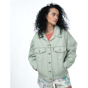 Levis Dames/Dames 90's Truckerjas (Groen)